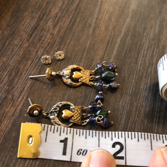 Beth Orduna drop tiered earrings - Picture 10 of 10